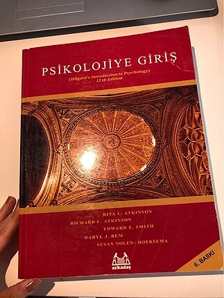 Psikolojiye giriş kitabı