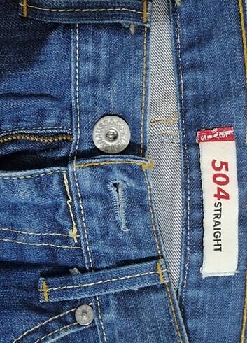 30 Beden mavi Renk Levis 504 kot