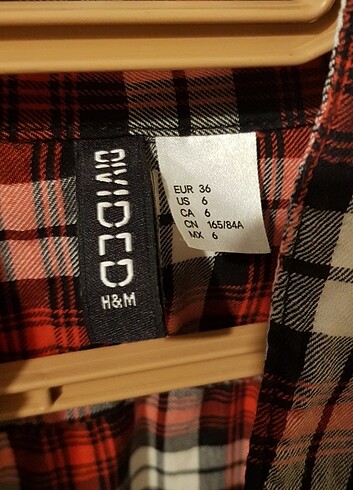 H&M H&M kare gömlek 