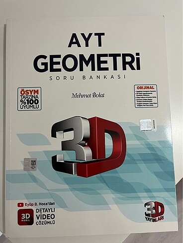 AYT GEOMETRİ 3d SORU BANKASI