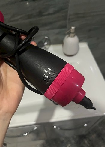 Pembe Saç Şekillendirici Fırça - Görsel 3