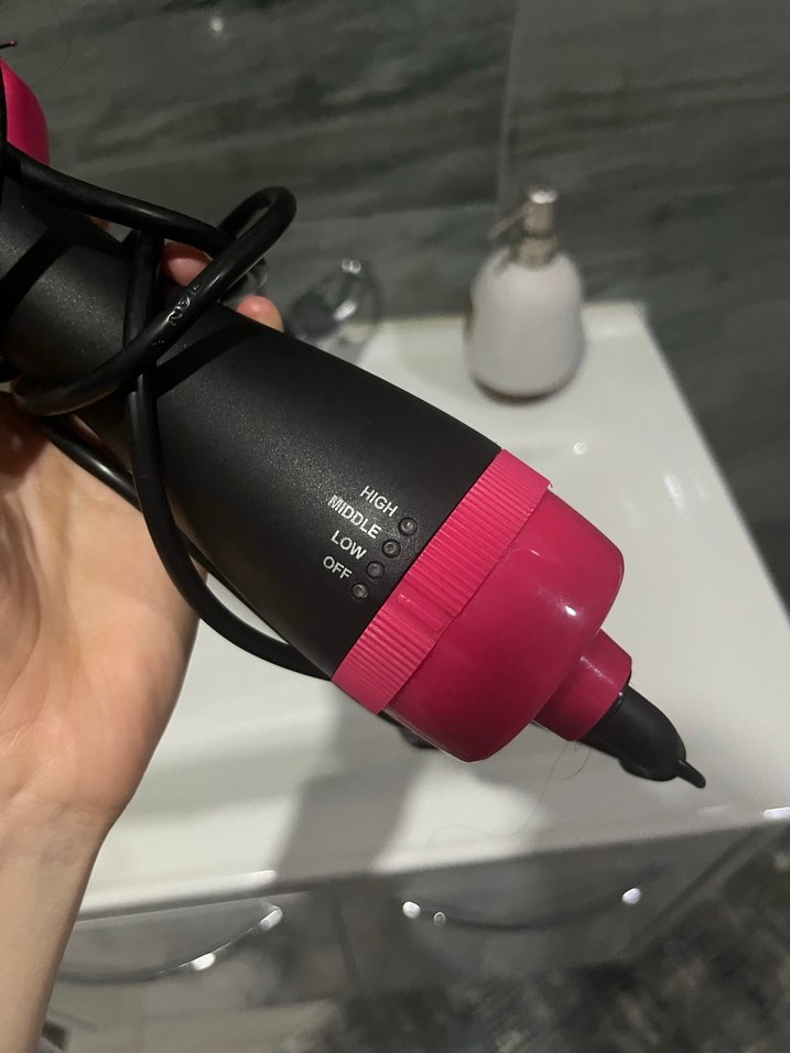 Pembe Saç Şekillendirici Fırça - Görsel 3