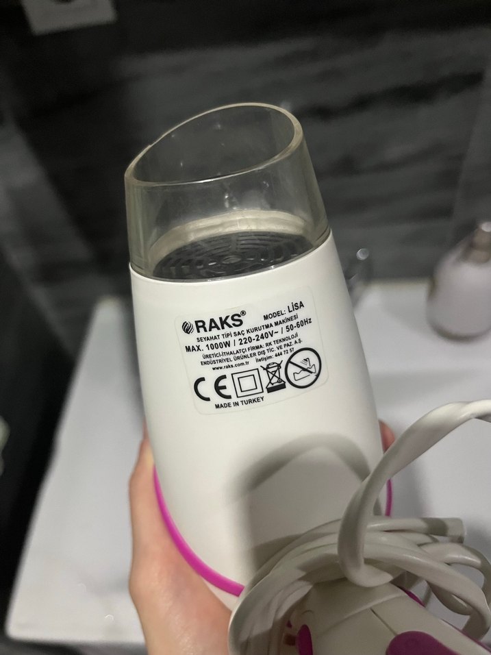 Pembe RANS Saç Kurutma Makinesi - Görsel 3