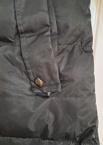 Siyah Uzun Şişme Mont - Görsel 8