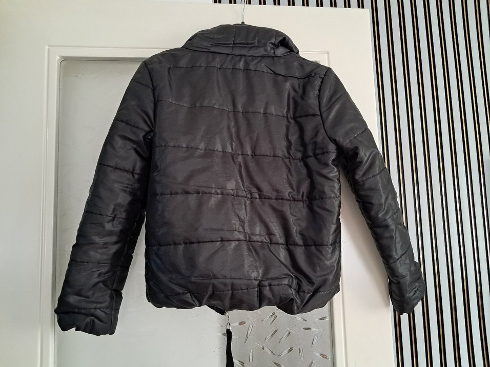 Kadın Siyah Şişme Mont - Görsel 2