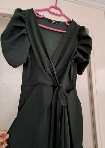 Zümrüt Yeşili Abiye Elbise - Görsel 2