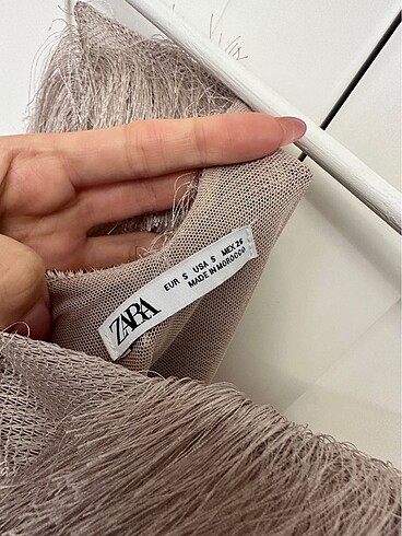 xs Beden zara elbise