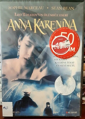 ANNA KARENINA yabancı dvd film. 