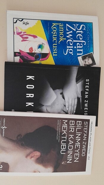 Stefan Zweig 3 lü kitap