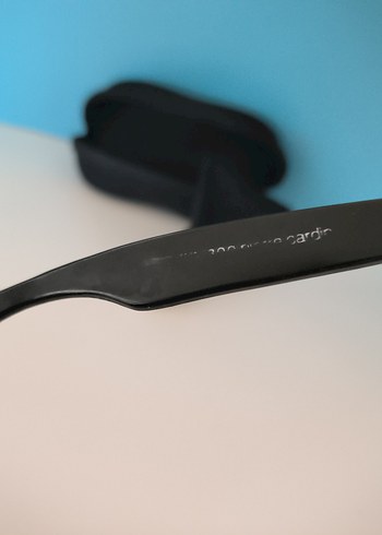 Şeffaf Siyah Minimalist Kadın Gözlüğü - Görsel 5