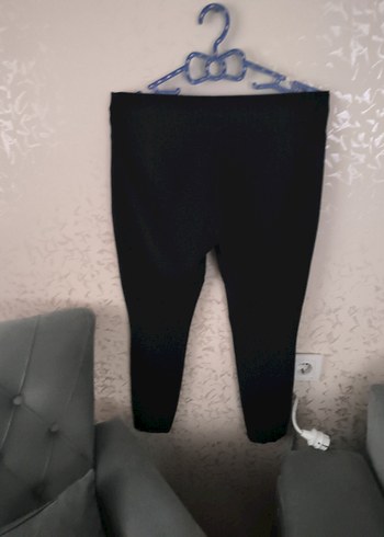 Düğmeli Siyah Kadın Denim Pantolon - Görsel 6