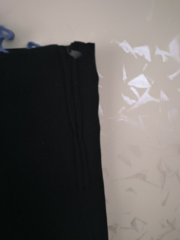 Düğmeli Siyah Kadın Denim Pantolon - Görsel 4