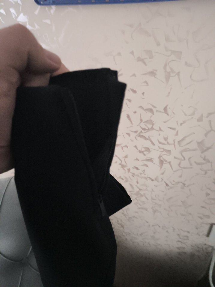 Düğmeli Siyah Kadın Denim Pantolon - Görsel 3