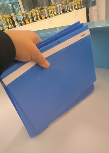 Mavi Plastik Dosya Seti - Görsel 7