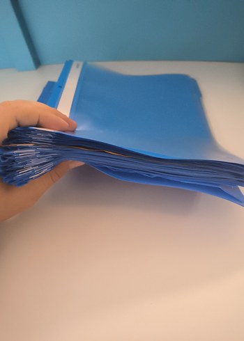 Mavi Plastik Dosya Seti - Görsel 4