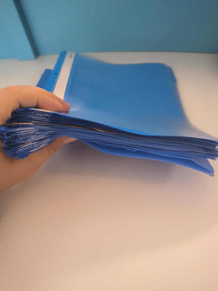 Mavi Plastik Dosya Seti - Görsel 4