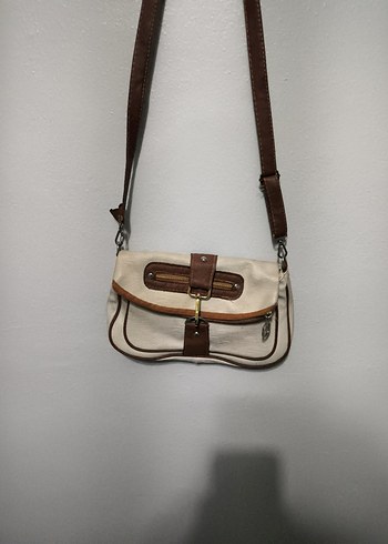 Bej Deri Tokalı Kadın Çanta - Görsel 2