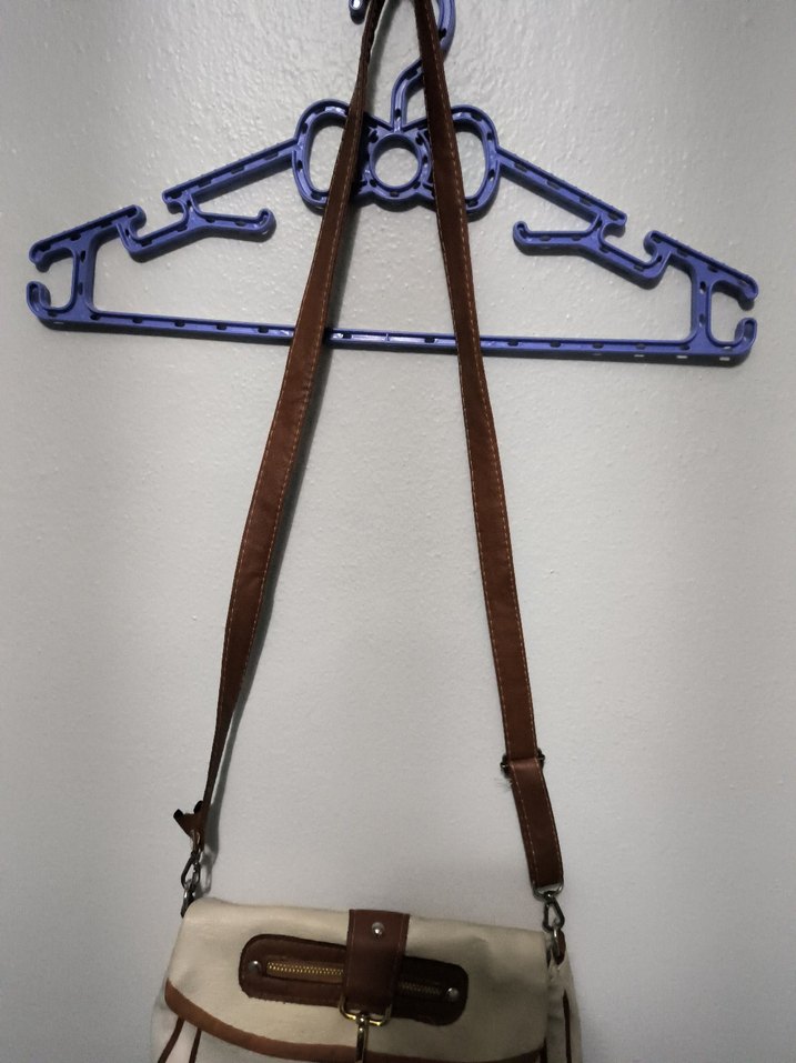 Bej Deri Tokalı Kadın Çanta - Görsel 3