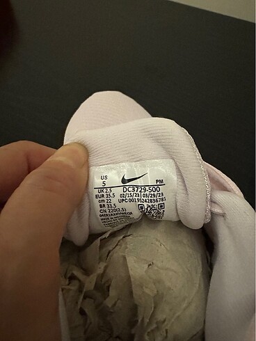 35,5 Beden pembe Renk Nike kadın spor ayakkabı Orjinal