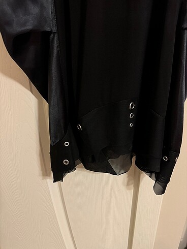 Polo Garage Uzun Siyah Etek  Etiketli - Görsel 5