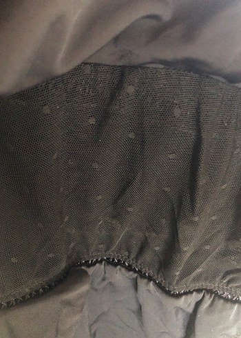 Fırfırlı Siyah Penti Mayo - Görsel 6