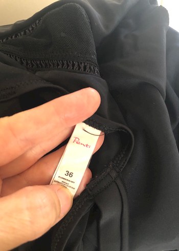 Fırfırlı Siyah Penti Mayo - Görsel 5