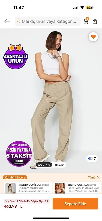 36 Beden Pantolon