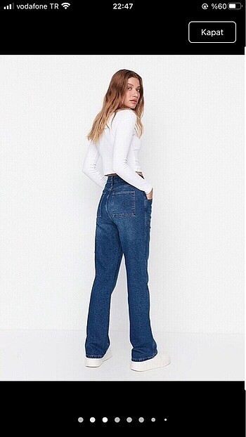 34 Beden Wide leg jeans