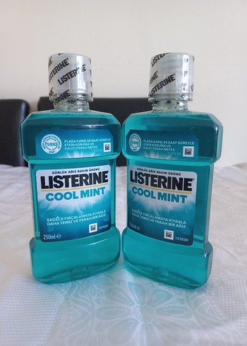 Listerine Cool Mint Ağız Gargarası 250ml 2 ADET