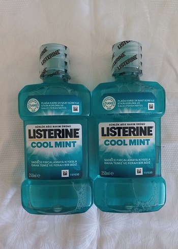 Diğer Listerine Cool Mint Ağız Gargarası 250ml 2 ADET