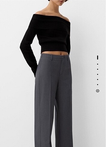 bershka gri kumaş