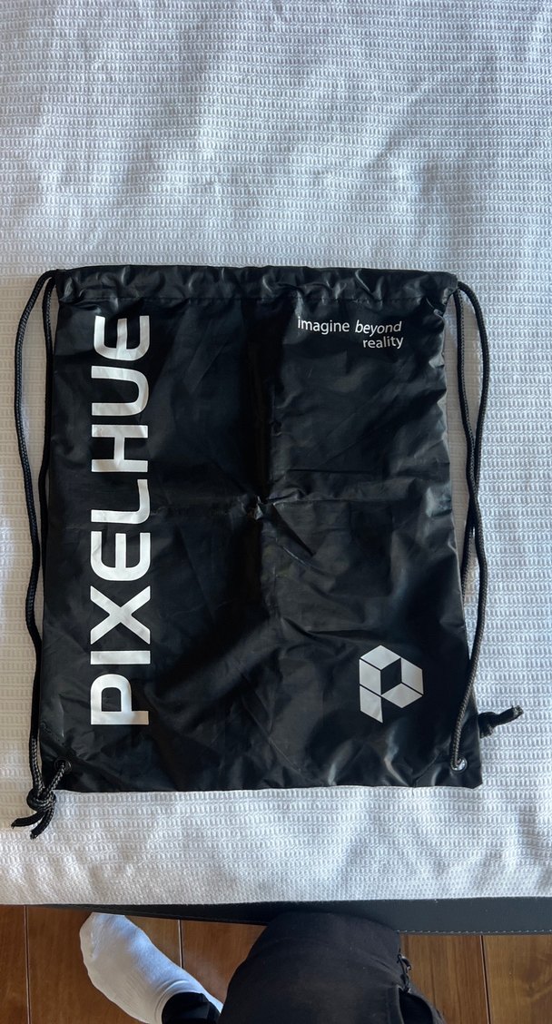 Fermuarlı Siyah Biker Spor Çantası - Görsel 2