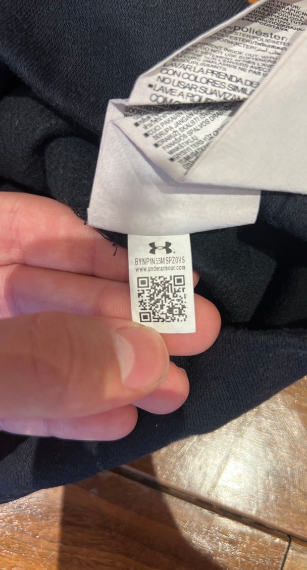 Siyah Under Armour Hoodie - Görsel 4