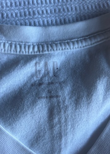 Gap Erkek Beyaz V Yaka Tişört - Görsel 2