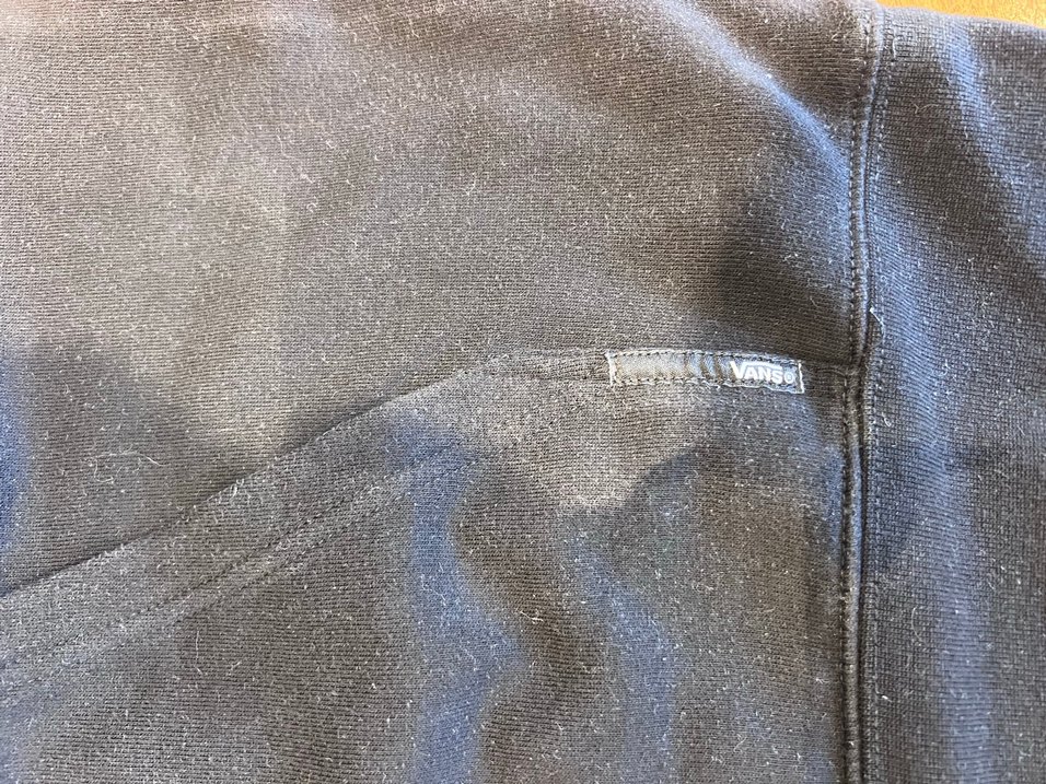 Vans Erkek Siyah Kapüşonlu Sweatshirt - Görsel 4