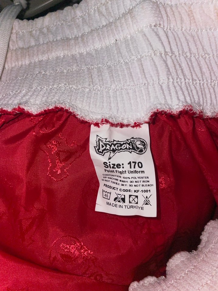 Kırmızı boks eşofmanı - Görsel 3