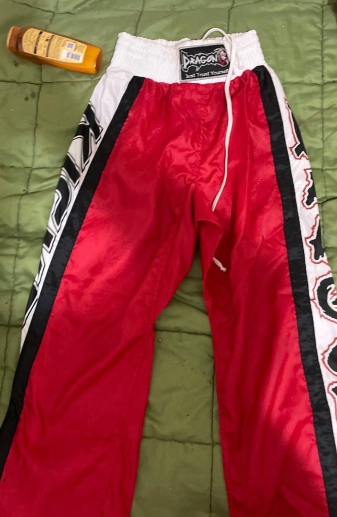 Kırmızı boks eşofmanı - Görsel 2