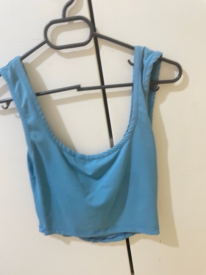 Mavi Denim Straplez Kadın crop - Görsel 5