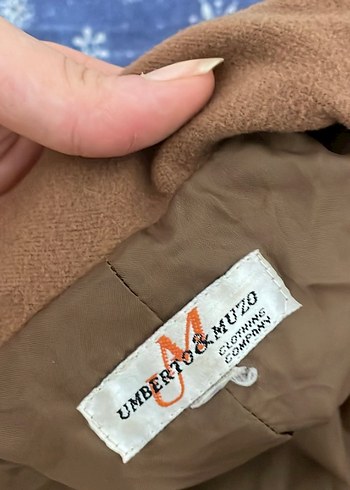 Düğmeli Süet Kadın Bej Blazer - Görsel 6