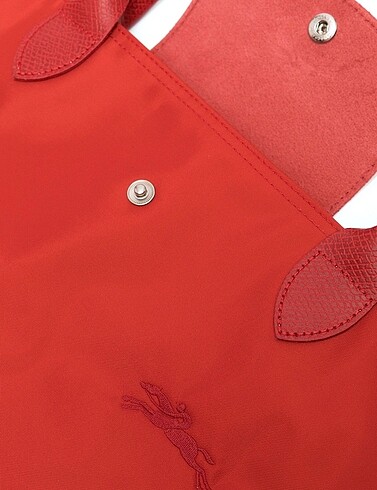  Beden kırmızı Renk Longchamp Le Pliage Medium Çanta