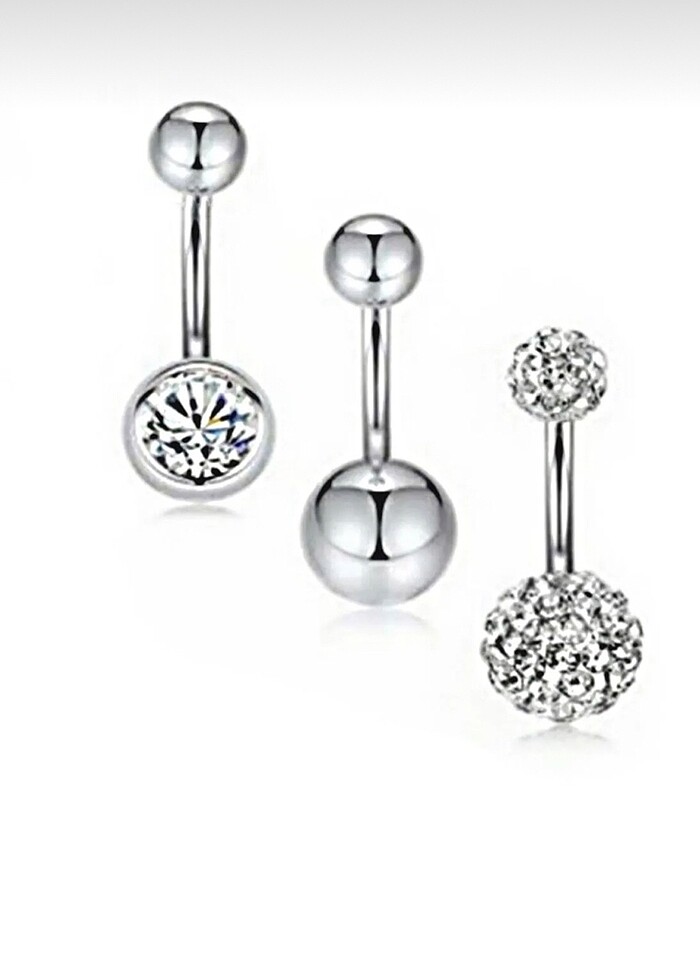 Piercing cerrahi çelik - Görsel 2