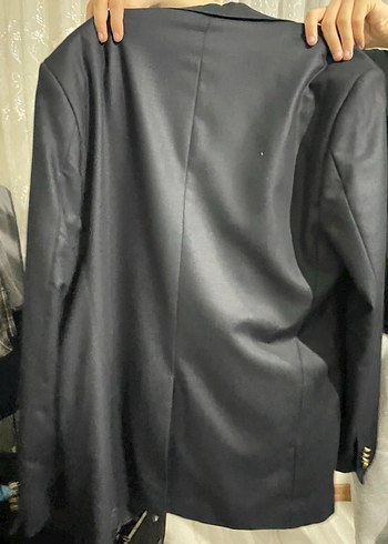 Gri Düğmeli Erkek Ceket Bentley - Görsel 2