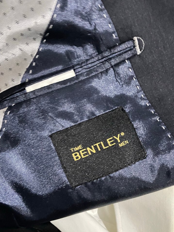 Gri Düğmeli Erkek Ceket Bentley - Görsel 3