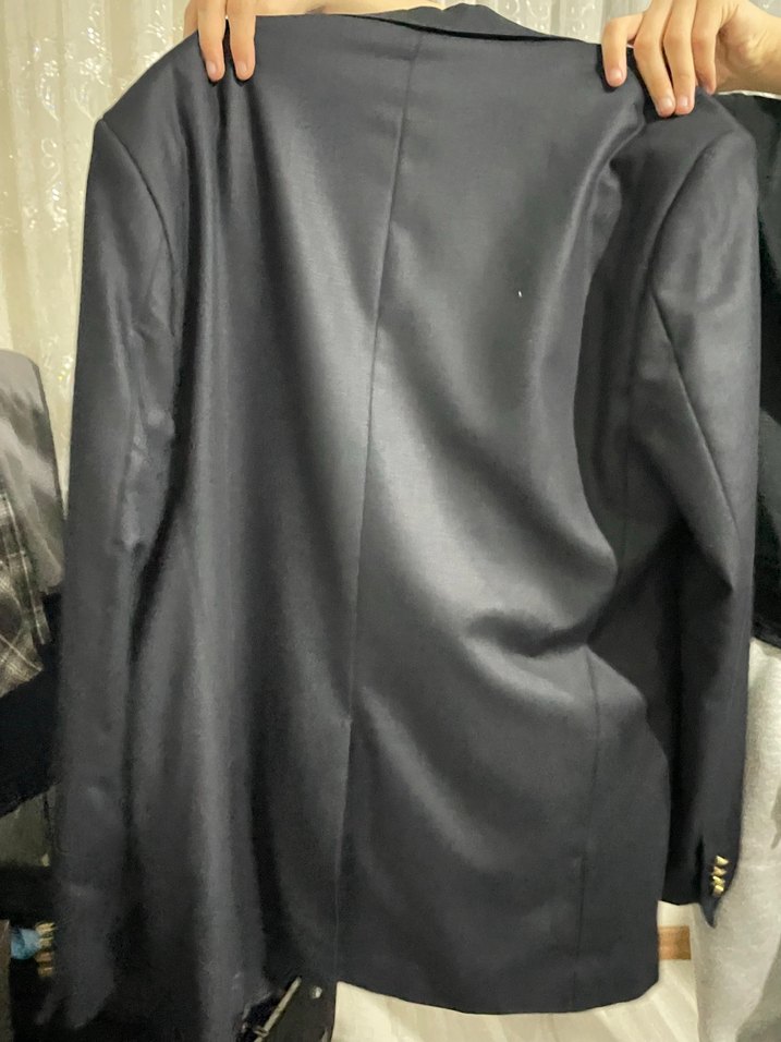 Gri Düğmeli Erkek Ceket Bentley - Görsel 2