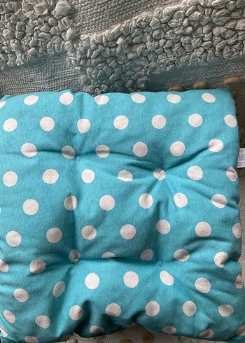 Lux Pofidik Puantiyeli Sandalye Minderi - Görsel 3