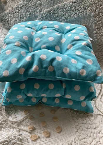 Lux Pofidik Puantiyeli Sandalye Minderi - Görsel 2