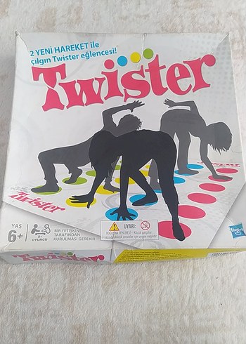 Twister Çok Renkli Eğlenceli Oyun