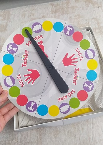 Beden Renk Twister Çok Renkli Eğlenceli Oyun