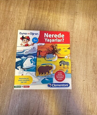 Nerede yaşar puzzle