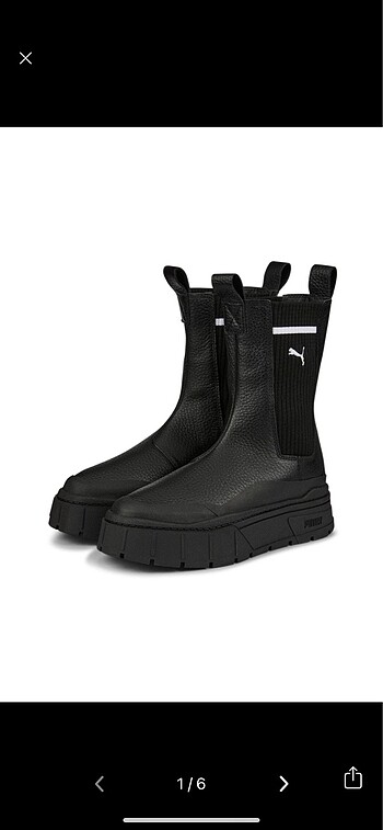 35,5 Beden Puma mayze Chelsea bot